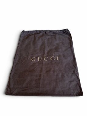 Gucci Extra Large Drawstring Dust Bag 20 1/2" Length × 25 1/2" Height